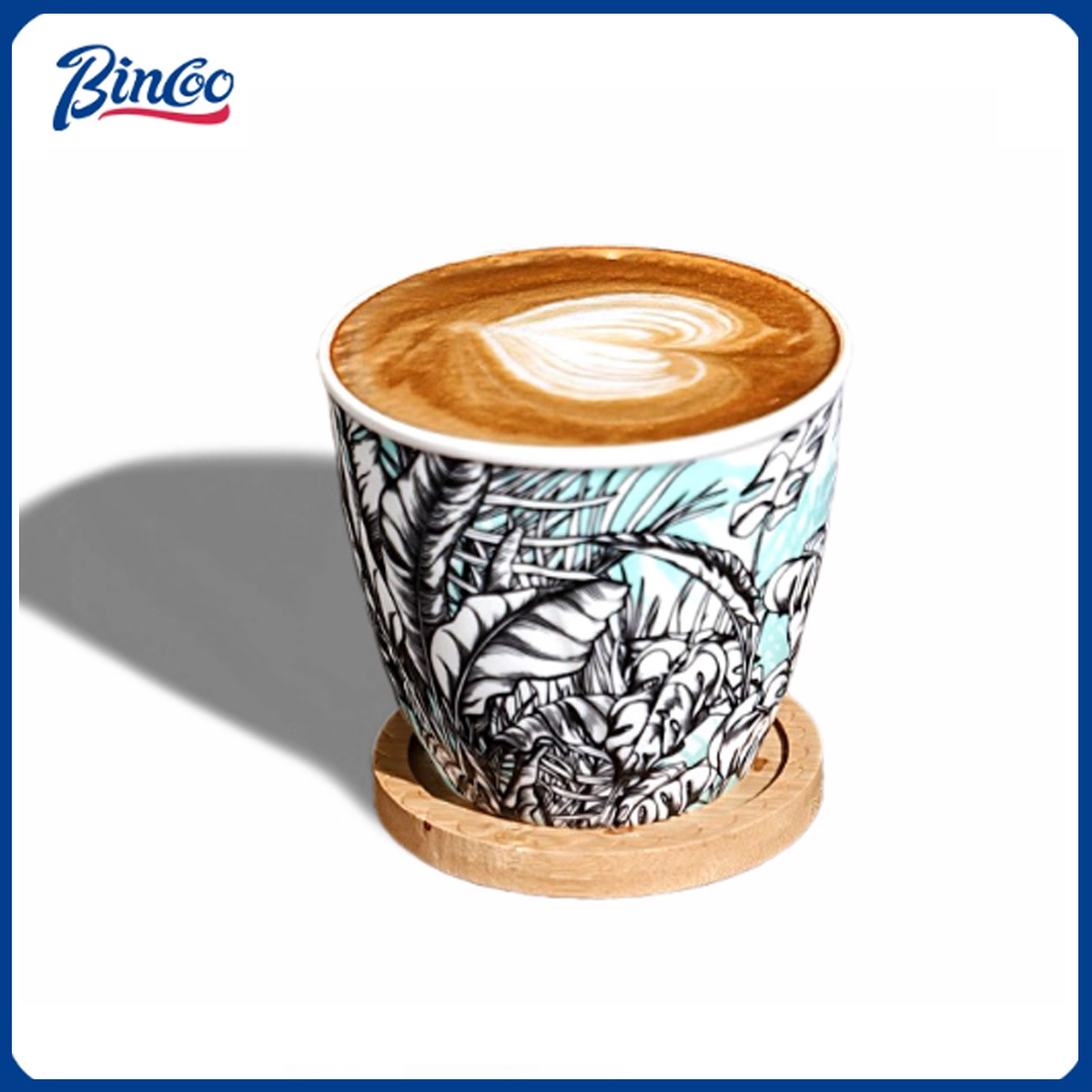 Coffee Tea Flower - Керамическая кофейная чашка BINCOO, креативная серия