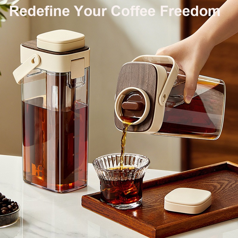 Coffee Tea Brew - Кувшин для холодного кофе с герметичной