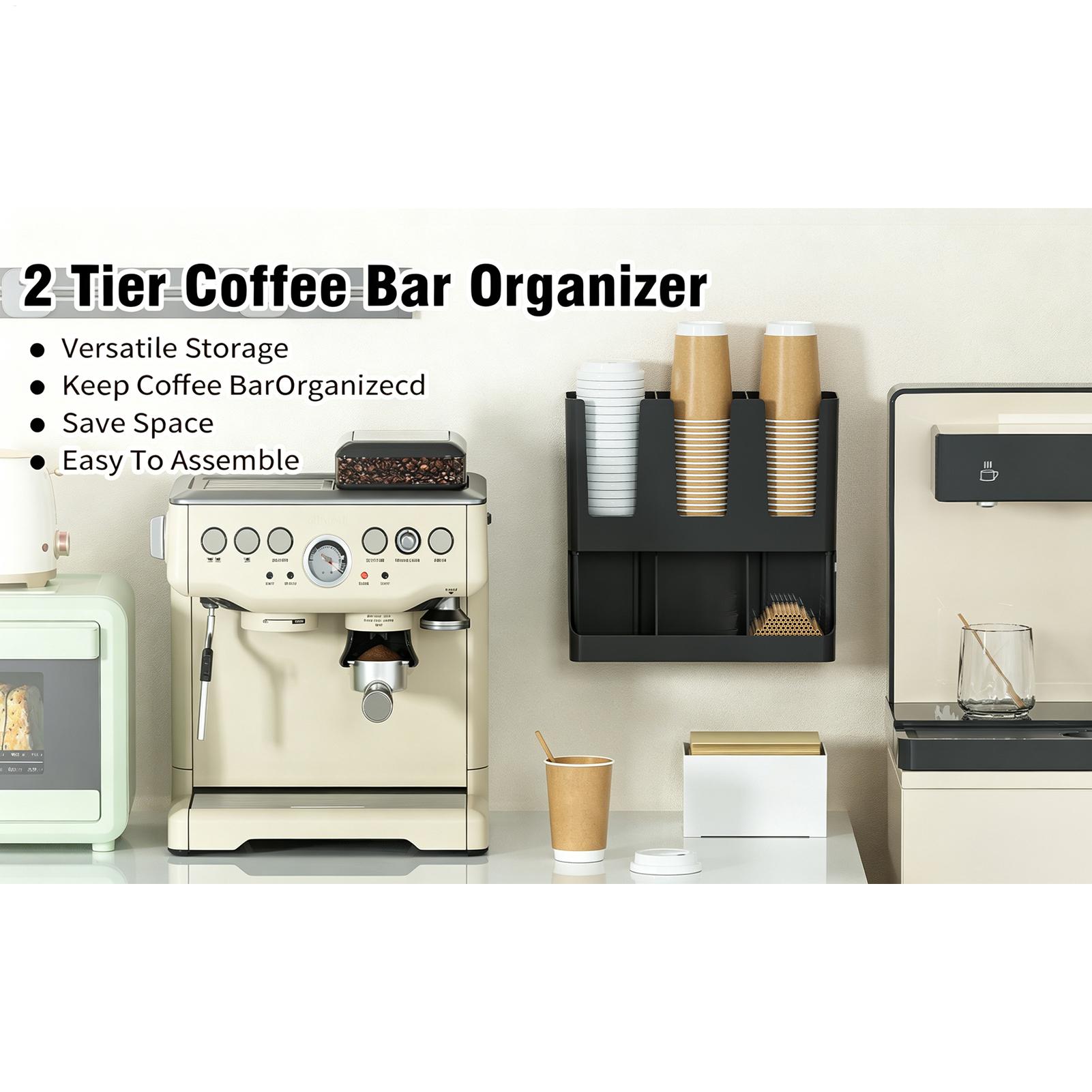 Настенный органайзер для кофей – обзор и цена Tea Coffee Set Up
