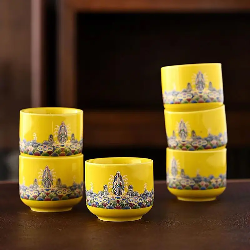 Высококачественный цветной гла – обзор и цена Gongfu Tea Set