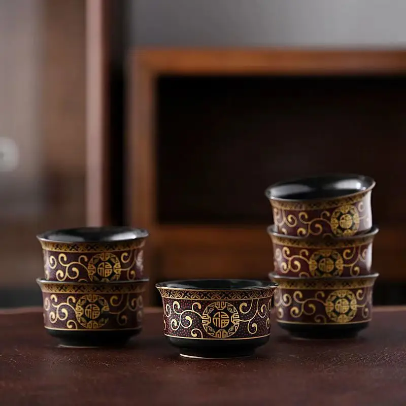 Высококачественный цветной гла – обзор и цена Gongfu Tea Set