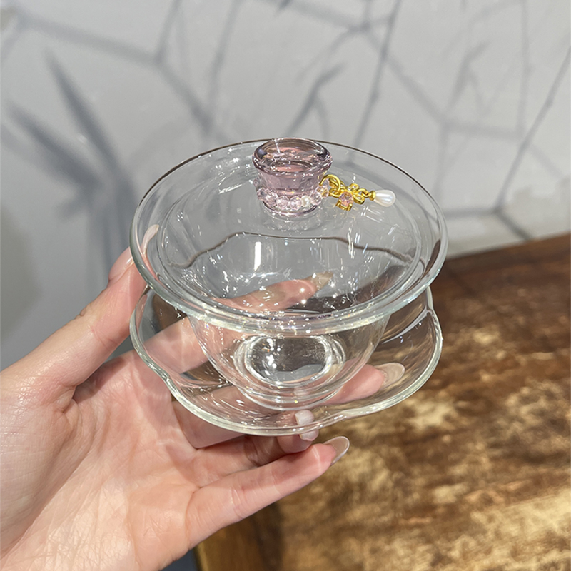 Розовый чайный сервиз Gaiwan и – обзор и цена Gongfu Tea Set
