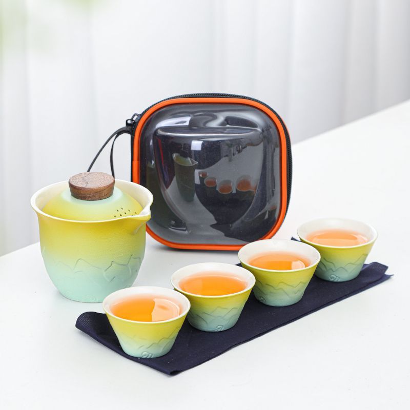 Дорожный чайный набор Gradient – обзор и цена Gongfu Tea Set