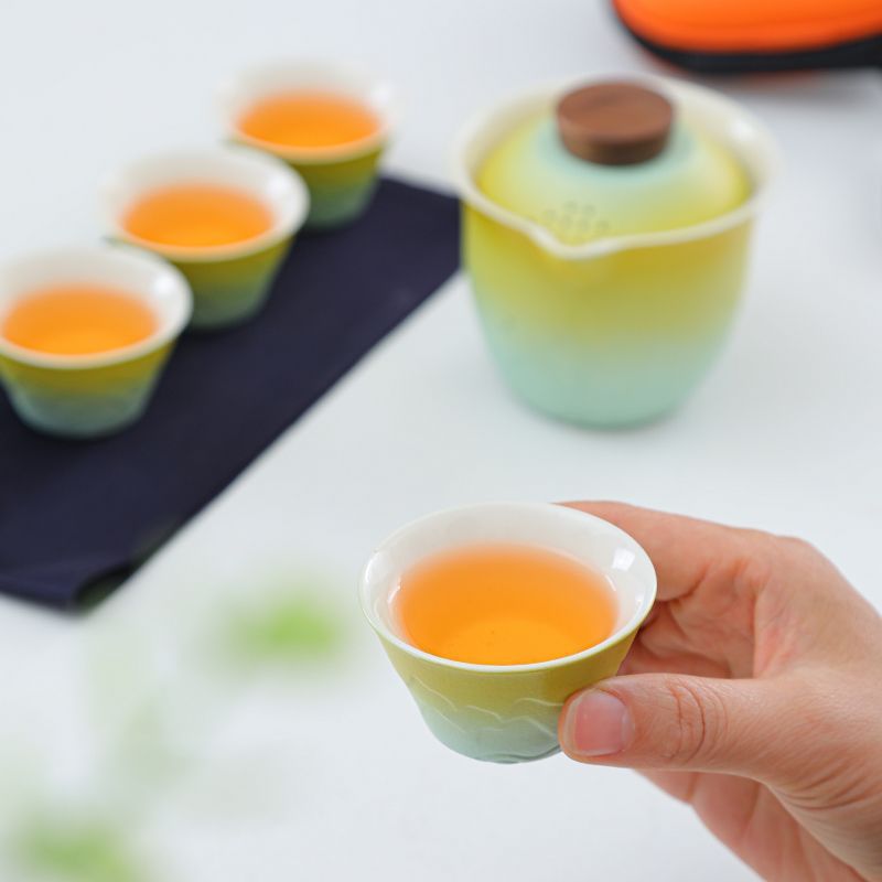 Дорожный чайный набор Gradient – обзор и цена Gongfu Tea Set