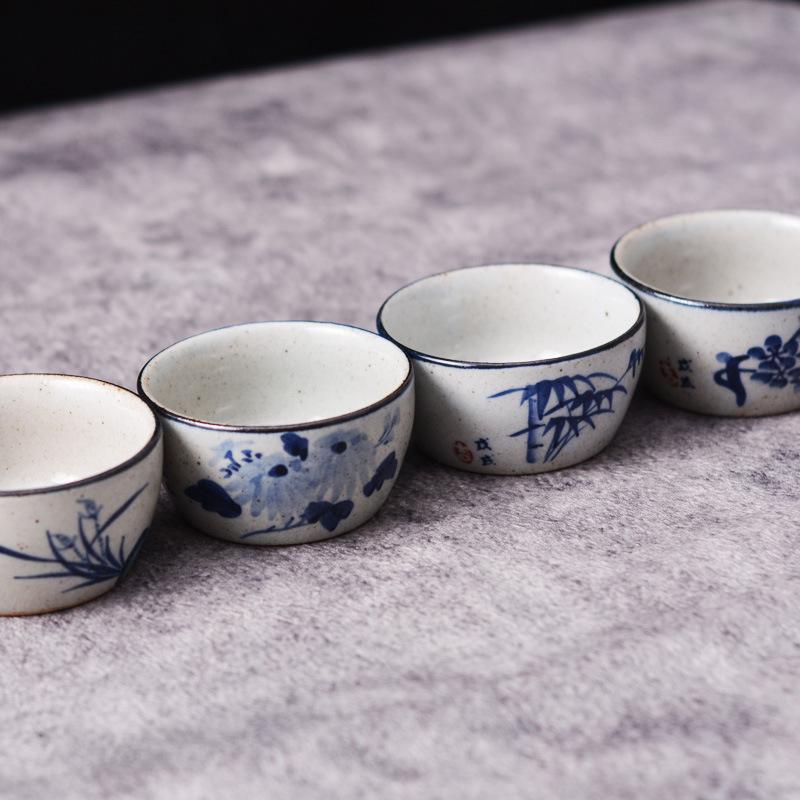 Набор чайных чашек из сине-бел – обзор и цена Gongfu Tea Set