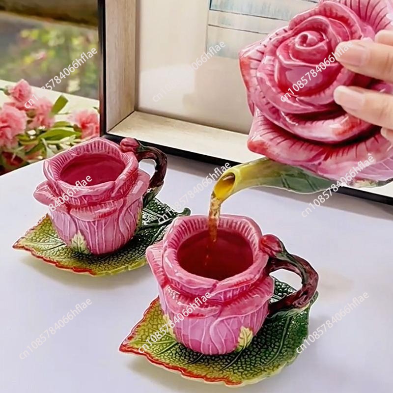 Керамический чайный сервиз цве – обзор и цена Coffee Tea Flower