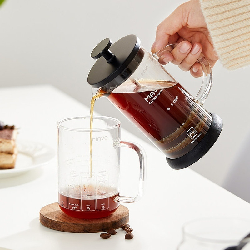 Кофеварка-френч-пресс MAVO с д – обзор и цена Coffee Tea Brew