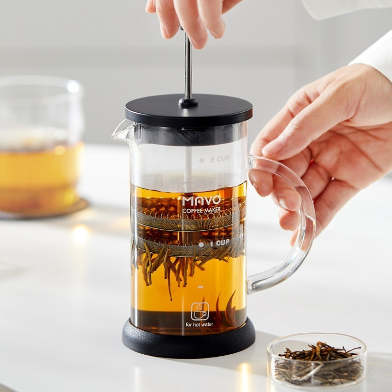 Кофеварка-френч-пресс MAVO с д – обзор и цена Coffee Tea Brew