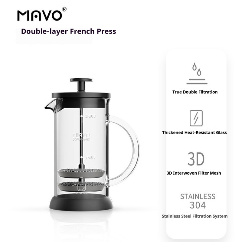 Кофеварка-френч-пресс MAVO с д – обзор и цена Coffee Tea Brew