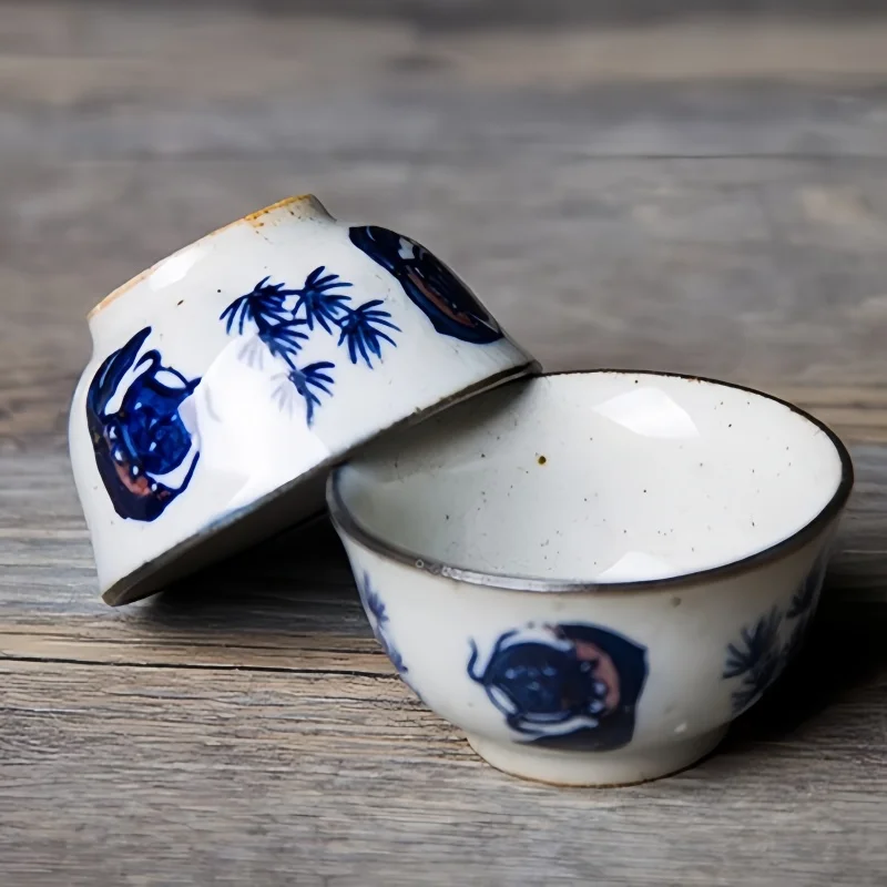 1 шт., 30 мл, ручная роспись,  – обзор и цена Gongfu Tea Set