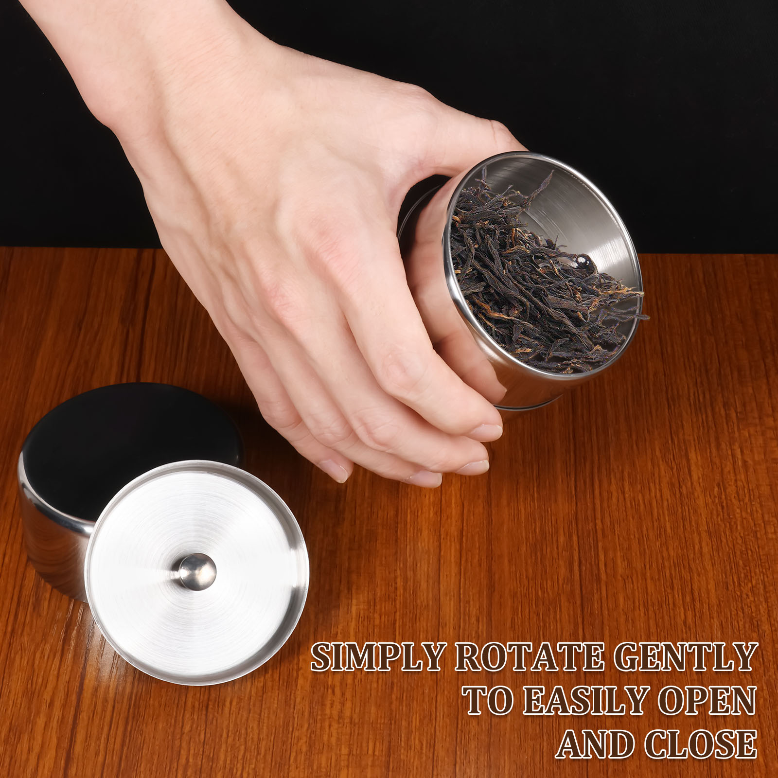 Банки из нержавеющей стали с ч – обзор и цена Coffee Tea Leaf