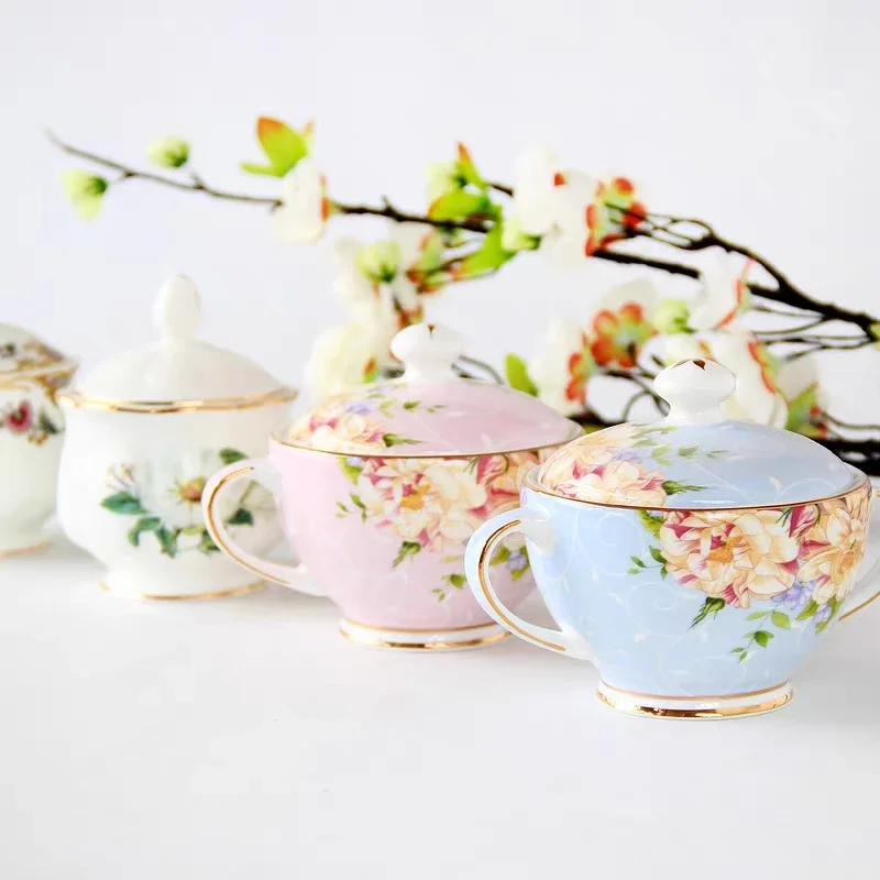 Сахарница в европейском стиле  – обзор и цена Coffee Tea Sugar Set